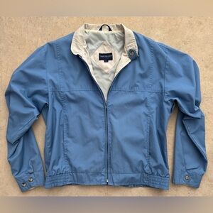 Van Heusen Light Blue Jacket with Beige Collar